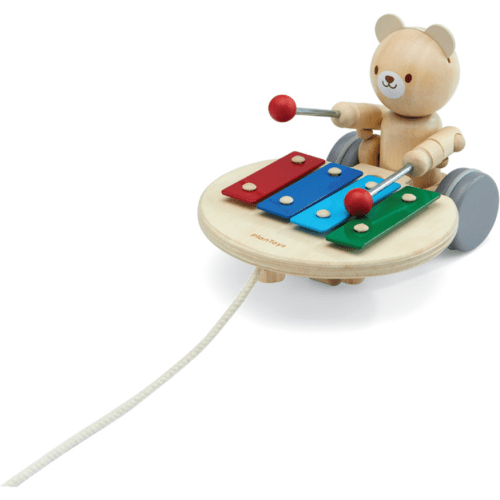Plan Toys Pull-Along Musical Bear