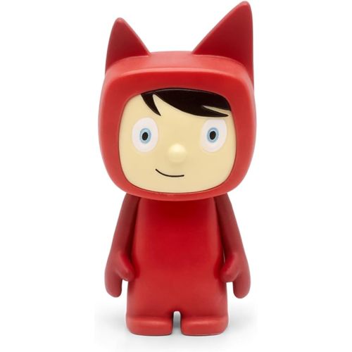 Tonies Creative Audio Character - Record and Upload up to 90 Minutes of Your Own Stories and Songs - Red/Light