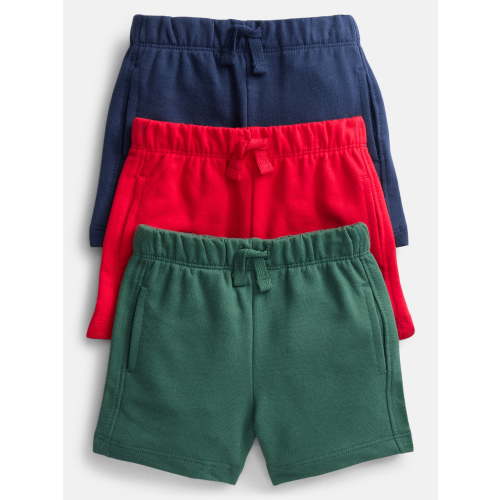 6-9 Months - Wonder Nation Baby Boys French Terry Shorts, 3pk