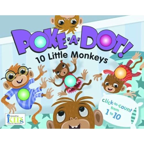 Poke-A-Dot: 10 Little Monkeys (30 Poke-able poppin; dots)