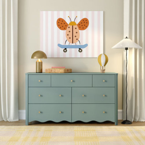 Viv + Rae™ Sutton 7 Drawer Dresser, Pecan | Wayfair
