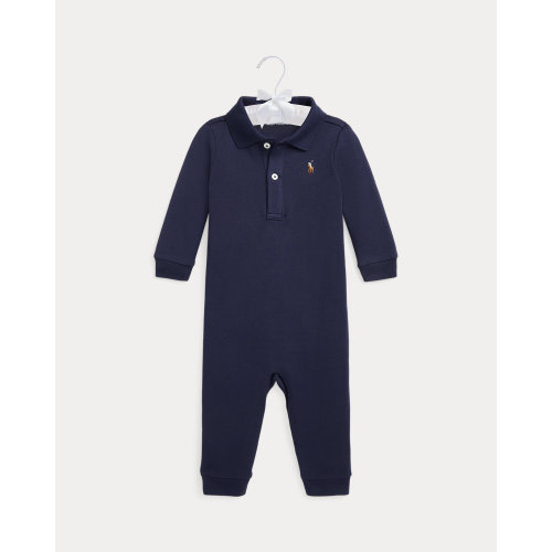 Soft Cotton Polo Coverall | Ralph Lauren