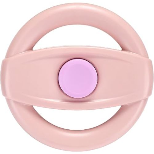 Accmor Stroller Steering Wheel Toy, Simulated Steering Wheel for Stroller Shopping Carts Cart Universal Detachable Pretend Driving Funny Toy Attachment