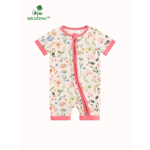 ultra soft bamboo fiber short sleeve bodysuit - Temu