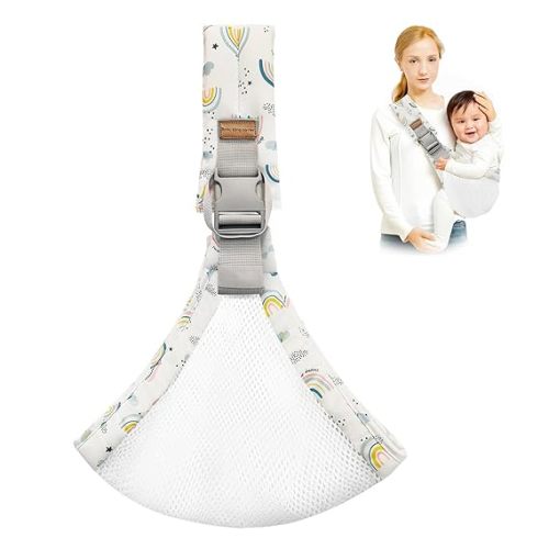 Baby Sling Carrier,Toddler Carrier,2026 New Baby Sling,Portable and Lightweight Sling,Non-Slip Hip Seat Carrying 10-30lbs(Black)