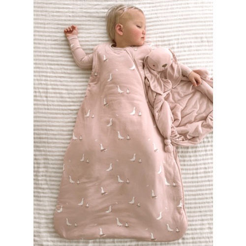günamüna/ Pink Goose Sleep Sack 9-18 mo / 1.0 tog