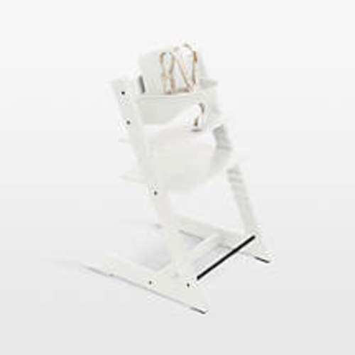Stokke Tripp Trapp Wood Baby High Chair (White)