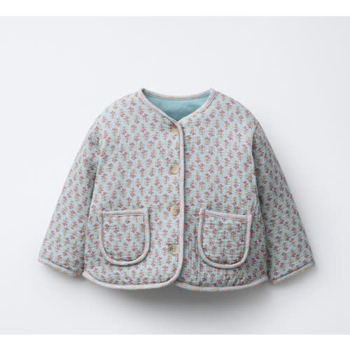 FLORAL QUILTED JACKET - Multicolored | ZARA United States