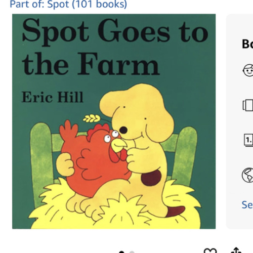 Spot Goes to the Farm board book: A Lift-the-Flap Book