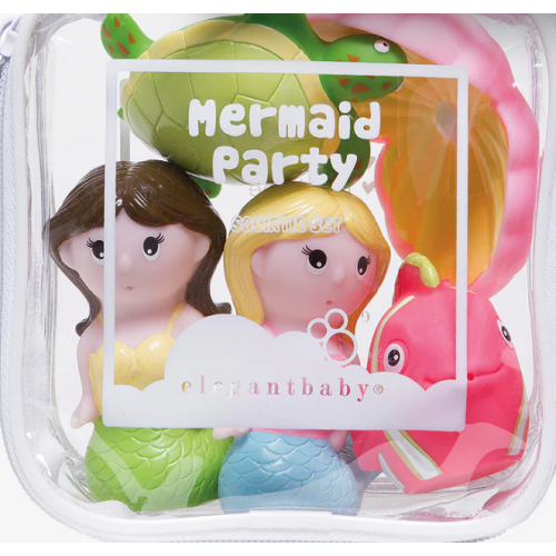 Mermaid Party Squirtie Baby Bath Toys – Elegant Baby