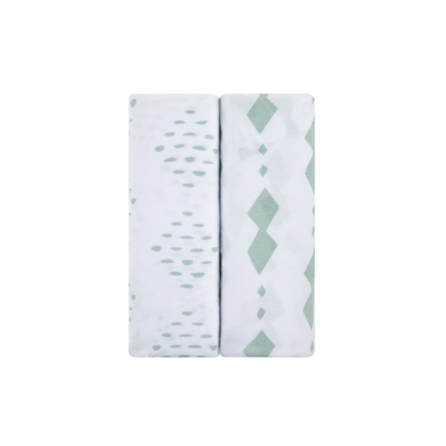 Baby Fitted Bassinet Sheet 2 Pack