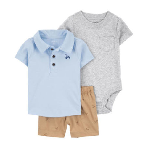 Carter's Baby Boys 3-pc. Short Set