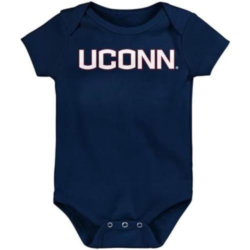 Outerstuff NCAA Officially Licensed Newborn & Infants 0-24 Months Primary Logo Creeper Bodysuit Romper