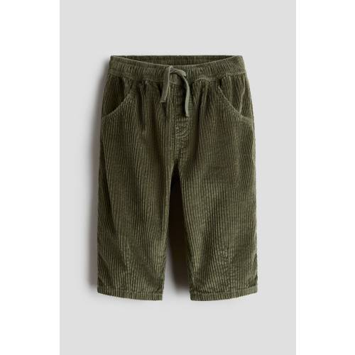 COTTON CORDUROY JOGGERS