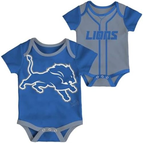 Outerstuff NFL Newborn & Infants 0-24 Months Prime Time Team Graphic 2 Piece Team Graphic Creeper Bodysuit Romper Set