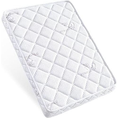 Premium Pack and Play Mattress Topper-38" x 26" x 1.5", Breathable, Soft, Safety-Reinforced Play Yard Mattress for Babies and Toddlers, Fits Pack N Play Playpens, White