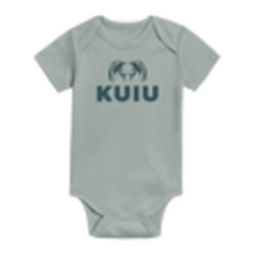 KUIU Stacked Logo Baby One-Piece | Tide