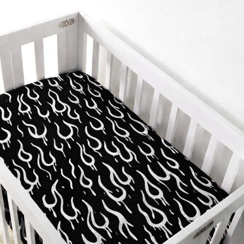 Bamboo Crib Sheet in Fuego