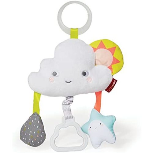 Skip Hop Baby Stroller Toy, Silver Lining Cloud Jitter, Cloud