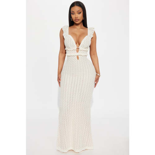 Paige Lace Backless Maxi Dress | Fashion Nova