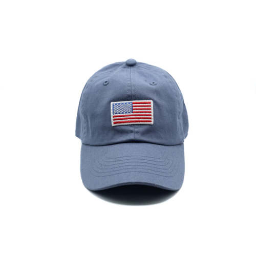 Dusty Blue Flag Baseball Hat