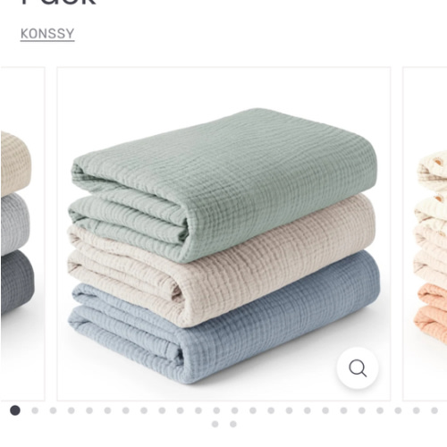 Baby Swaddle Blankets 3 Pack – KONSSY