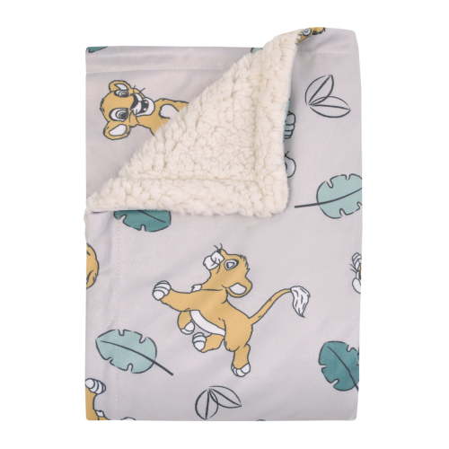 Disney Lion King Future King Simba Sherpa Baby Blanket