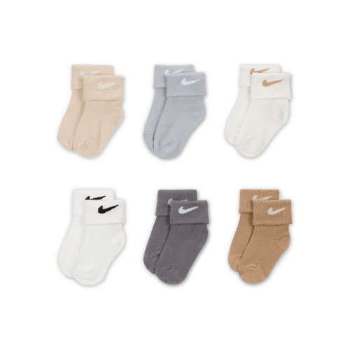 Nike Baby Waffle Knit Socks (6 Pairs). Nike.com