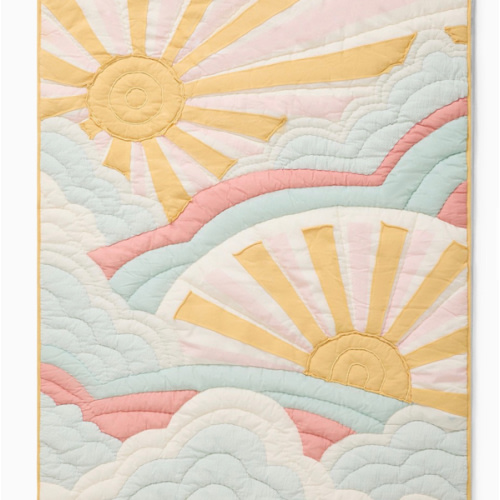 Sunny Sky Baby Quilt