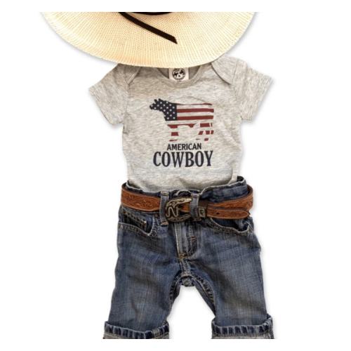 American Cowboy Onesie – Cowkid Clothing Company