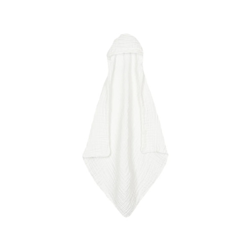 Bath - Infant Hooded Towel - White