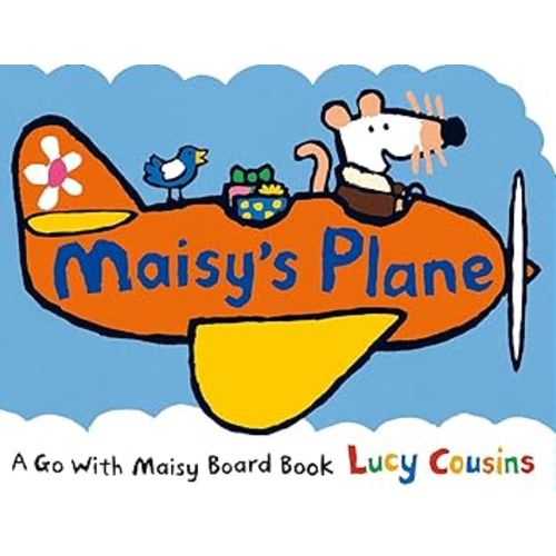 Maisy's Plane: (A Cloud-Shaped Board Book About Maisy the Mouse's Airplane Adventure for Toddlers)