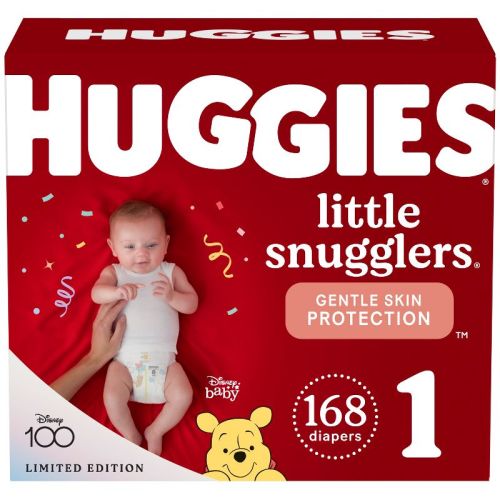 Huggies Little Snugglers Baby Diapers – (Select Size and Count), Size: 1