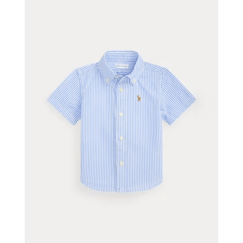 Striped Cotton Seersucker Shirt