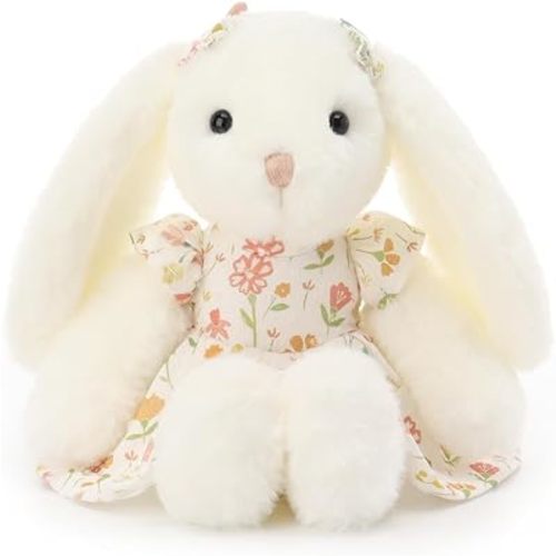 Apricot Lamb Renee Bunny Rabbit Plushies Toy Kids Soft Stuffed Animal 6.7"