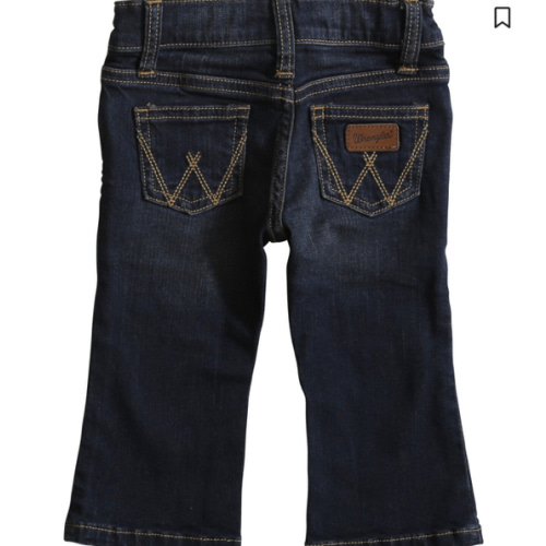 Wrangler Infant Boys' Dark Wash Jeans