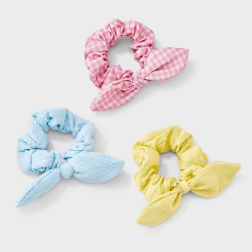 Girls' 3pk Gingham Bow Twister Set - Cat & Jack™