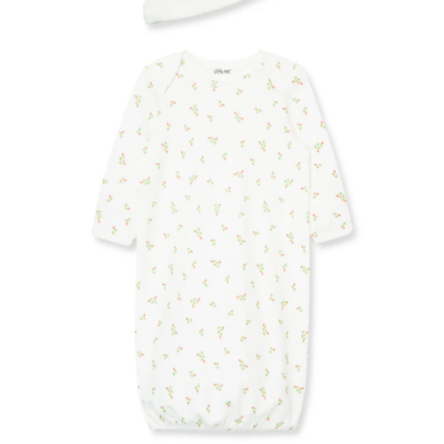 Rosebud Sleeper Gown And Hat