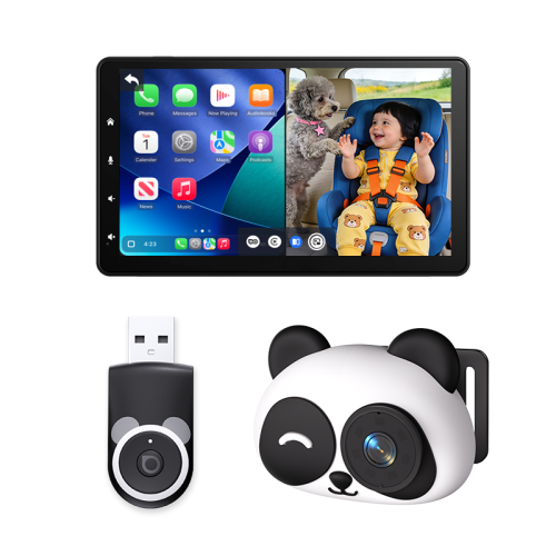 BabyDash Smart Monitor: Baby Camera + Wireless CarPlay – Lighthouse