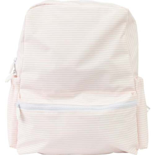 The Small Backpack, Pink Stripe - Apple of My Isla | Maisonette