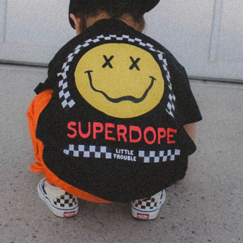 Superdope T-Shirt - Black | Little Trouble