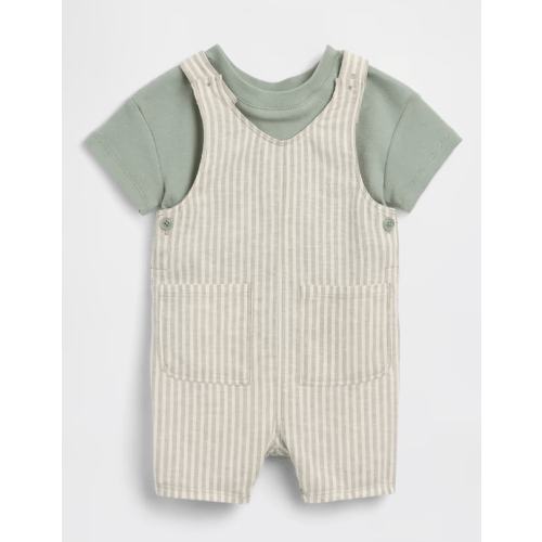 Baby Linen-Cotton Outfit Set