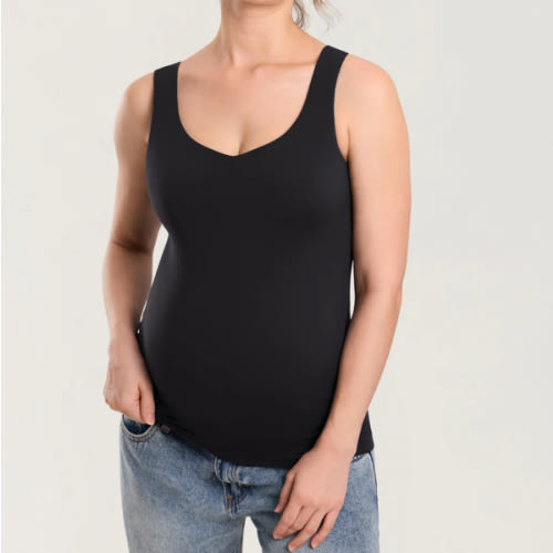 MOMANDA Naterlax® V Neck Nursing Tank Top