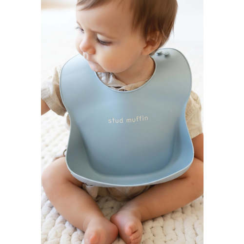 Silicone Baby Bib | Stud Muffin