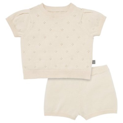 Modern Moments by Gerber Baby Girl Sweater Knit Outfit Set, 2-Piece, Sizes 0/3 Months - 24 Months