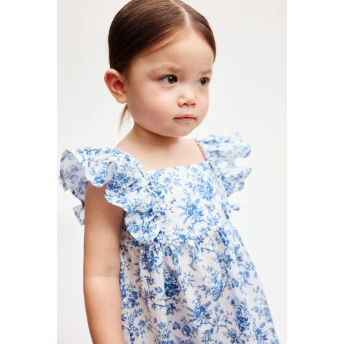 EMPIRE-LINE COTTON DRESS