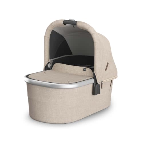 UPPAbaby Bassinet V3 - Fits with Vista, Cruz, Kona Strollers - Declan | Attaches to UPPAbaby Strollers and Stand, Foam-Free Air Mesh Mattress, Safe for Overnight Sleep