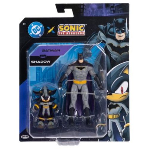 The Hedgehog Shadow and Batman Action Figures