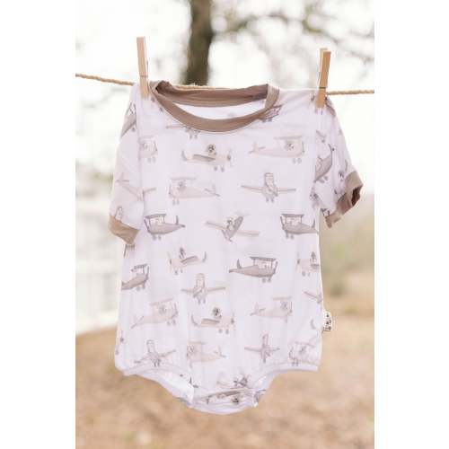 Katy’s Flight Crew Bubble Romper