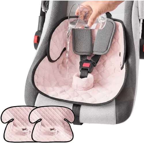 2 Pack Waterproof Piddle Pads Carseat Potty Training Car Seat Protector Waterproof Car Seat Liner Cover to Prevent Pee
